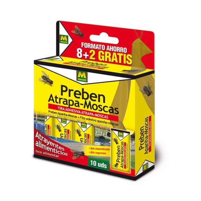 Preben fita adesiva moscas 10 un