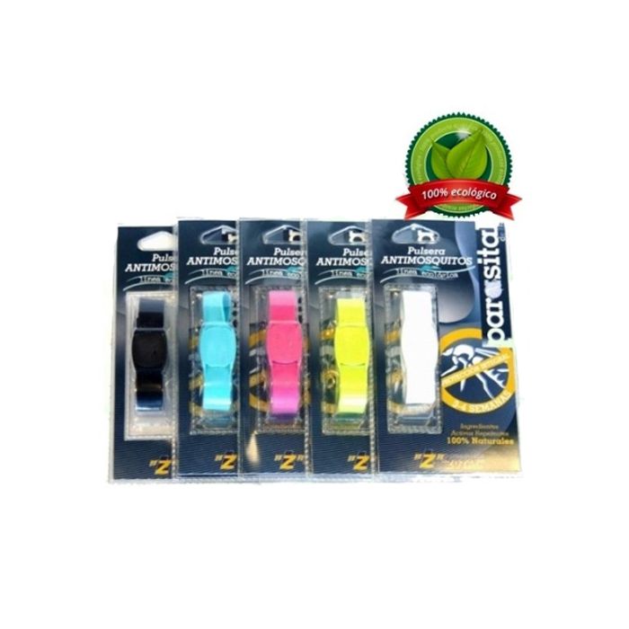 Pulseira repelente de mosquitos