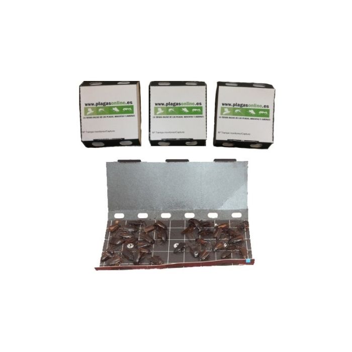 Pack de armadilha para baratas - ECO 3 unidades