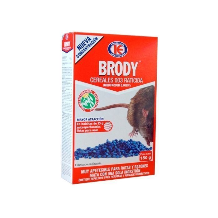 Raticida de rato em grão 150gr