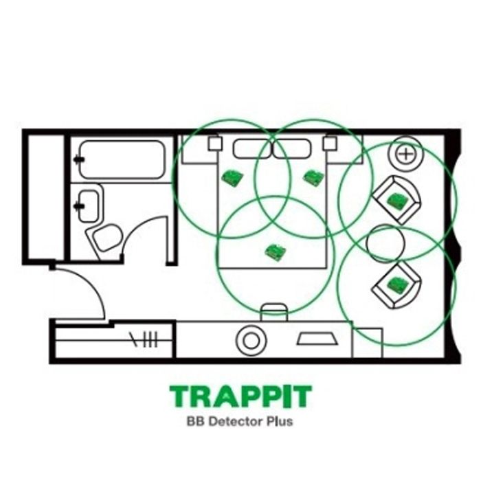 Armadilhas de detecção de percevejos