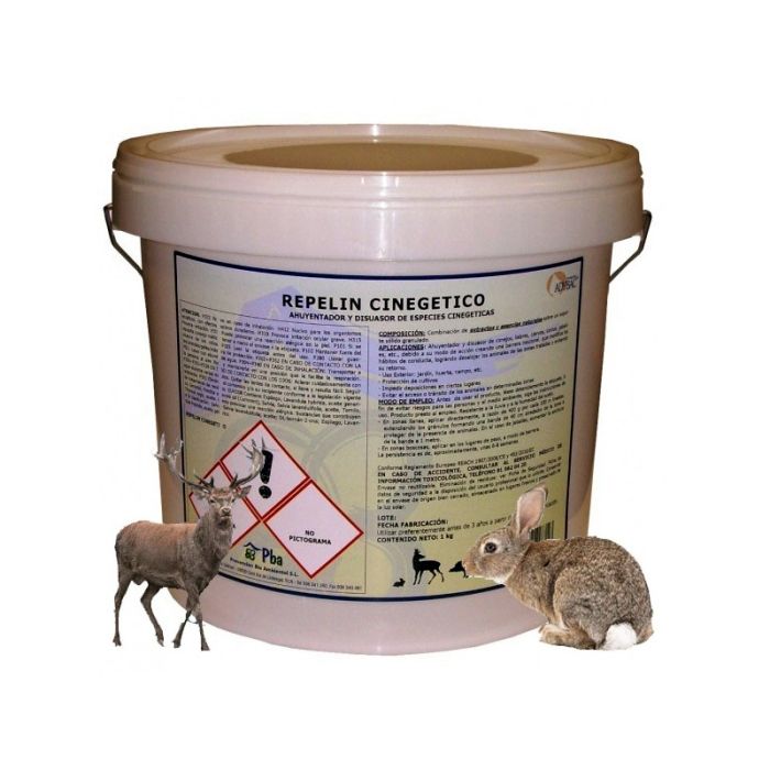 Repelente granulado para coelhos, ...
