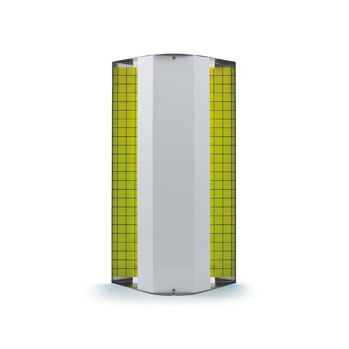 Armadilha luminosa mosquitos e insetos 80W aço inoxidável