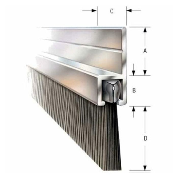 Tira calafetagem 91cm Escova 2,6cm