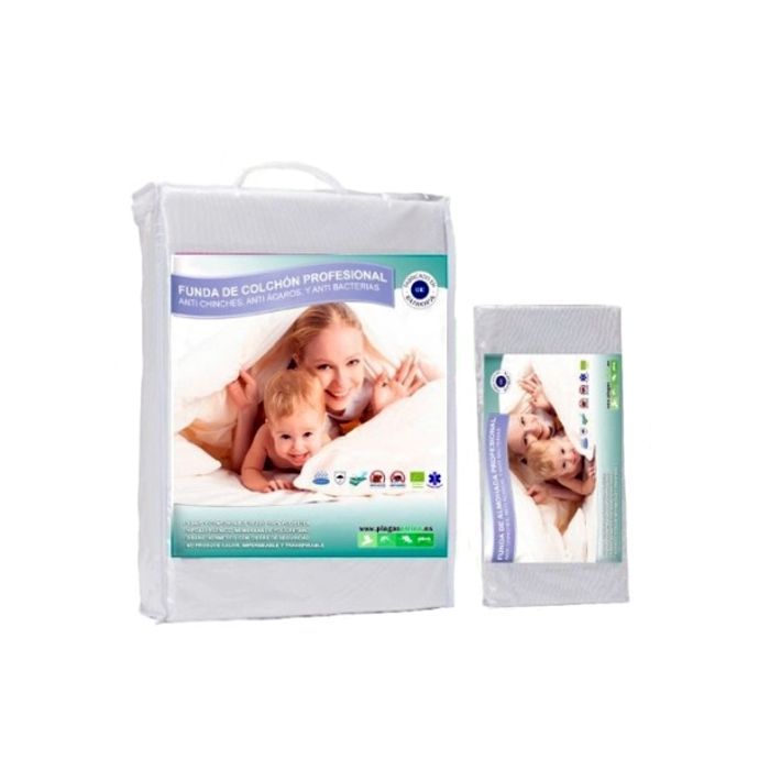 Capa colchão anti-percevejos, ácaros e bactérias - 180x190-200 cm altura 20-30 cm