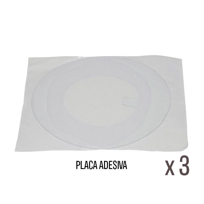 Placa adesiva 3 unidades para Armadilha mosquitos comuns e mosquitos tigre MV