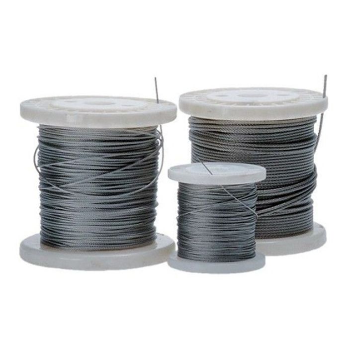 Fio de Aço Galvanizado 50m - 2mm